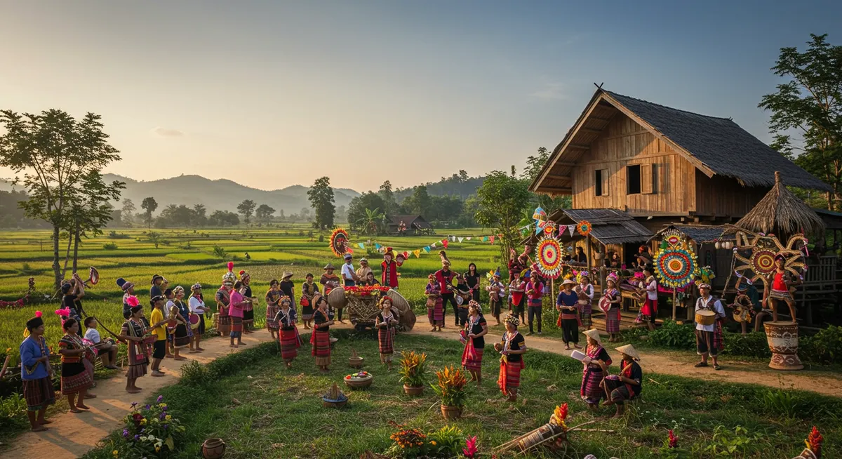Homestay experience with local family during festival period