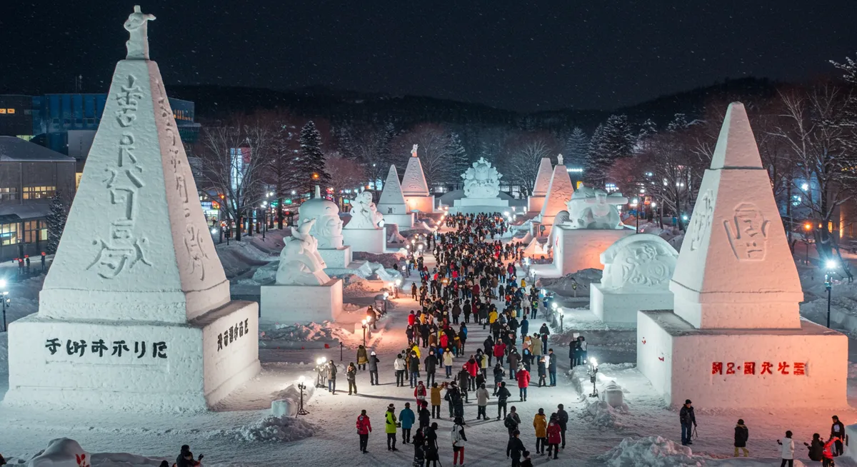 Sapporo Snow Festival Guide | Japan's Winter Wonderland of Ice Sculptures