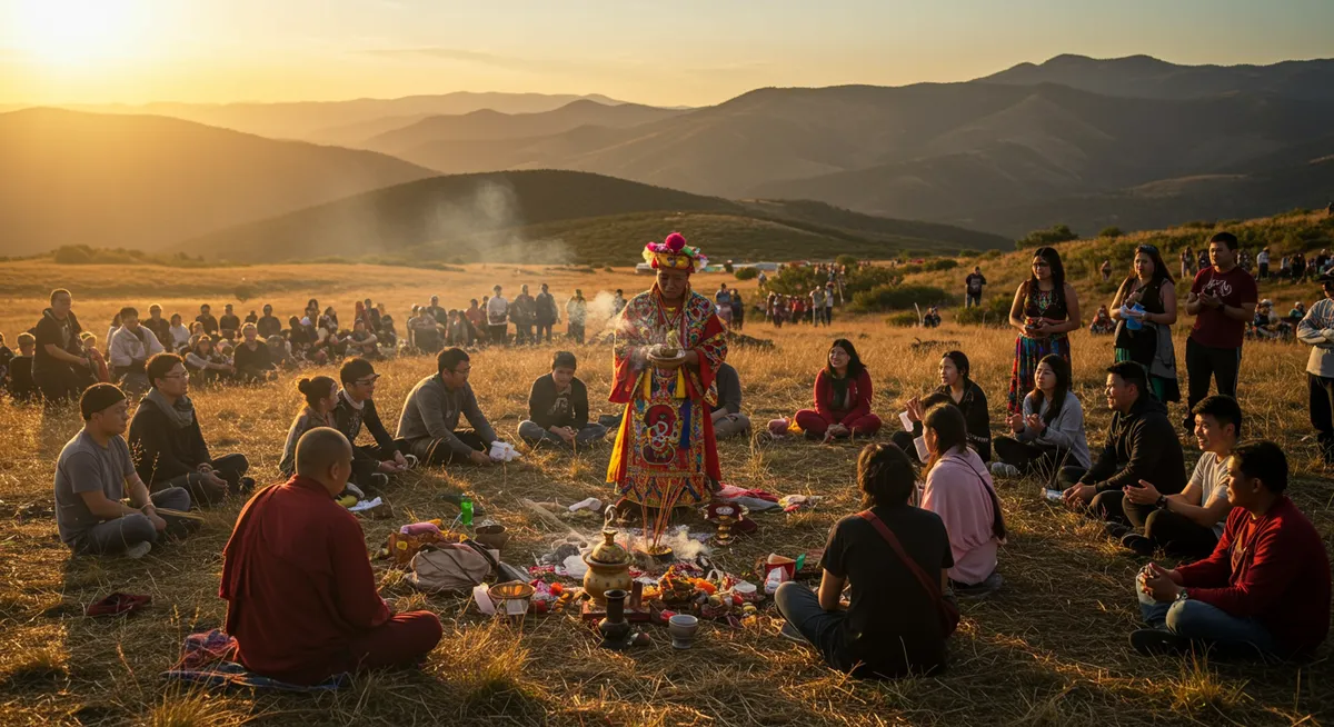 Spiritual or ritual experience with local practitioner